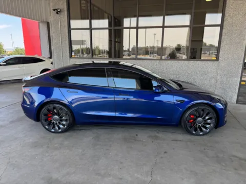 Blue 2023 TESLA MODEL 3 Performance for sale in Albuquerque, NM