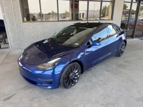 Blue 2023 TESLA MODEL 3 Performance for sale in Albuquerque, NM