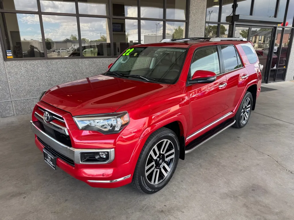 Red 2022 TOYOTA 4RUNNER LIMITED for sale in Albuquerque, NM