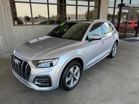 Silver 2022 AUDI Q5 PREMIUM PLUS 40 for sale in Albuquerque, NM