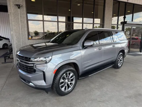 Gray 2021 CHEVROLET SUBURBAN 1500 LT for sale in Albuquerque, NM