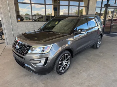 Gray 2017 FORD EXPLORER SPORT for sale in Albuquerque, NM