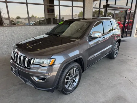 Gray 2021 JEEP GRAND CHEROKEE LIMITED for sale in Albuquerque, NM