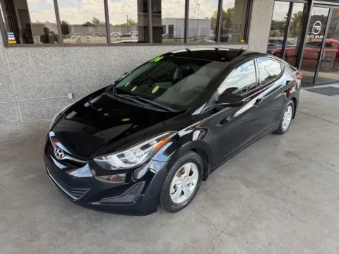 Black 2014 HYUNDAI ELANTRA SE for sale in Albuquerque, NM