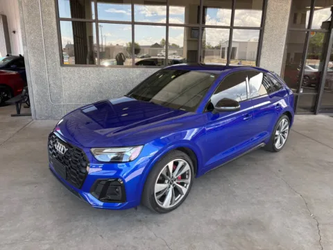 Blue 2021 AUDI SQ5 SPORTBACK PREMIUM PLUS for sale in Albuquerque, NM