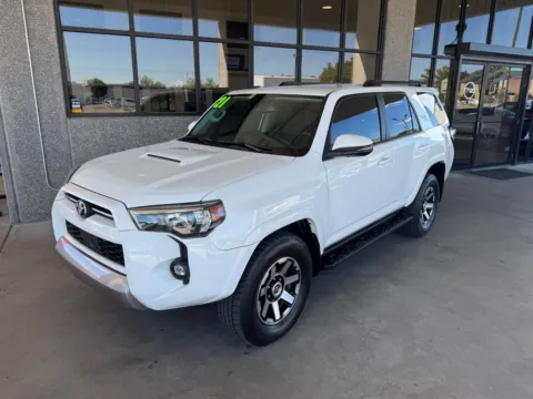 White 2021 TOYOTA 4RUNNER TRD OFF ROAD for sale in Albuquerque, NM