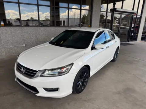 White 2014 HONDA ACCORD SPORT for sale in Albuquerque, NM
