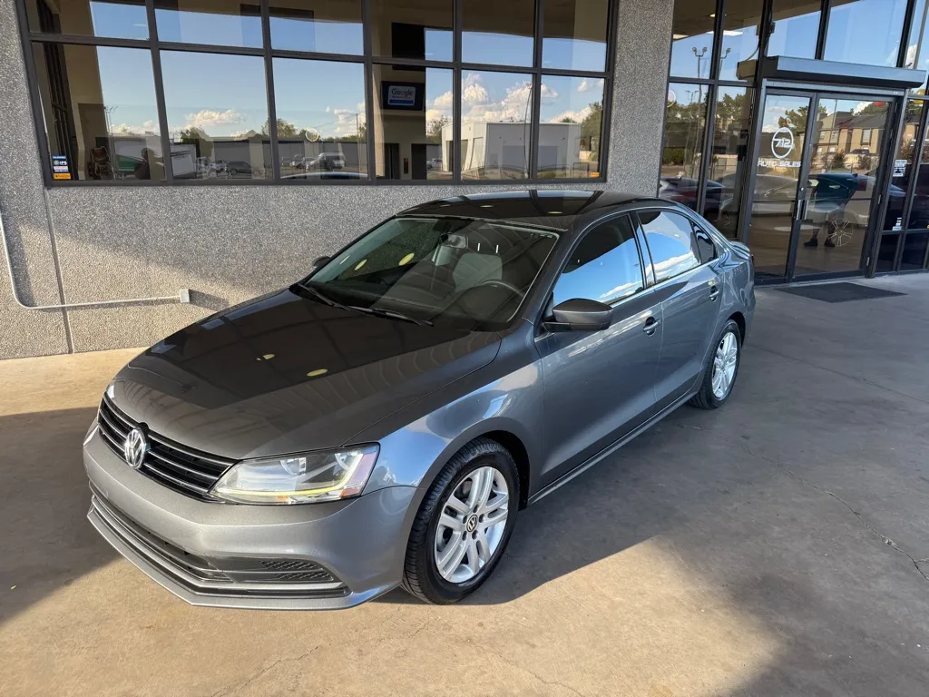 Gray 2017 VOLKSWAGEN JETTA S for sale in Albuquerque, NM