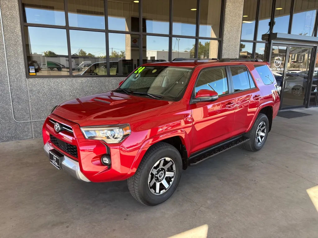 Red 2024 TOYOTA 4RUNNER TRD OFF ROAD PREMIUM for sale in Albuquerque, NM