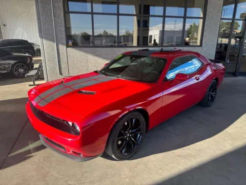 Red 2017 DODGE CHALLENGER SXT for sale in Albuquerque, NM