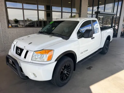 White 2012 NISSAN TITAN PRO-4X for sale in Albuquerque, NM