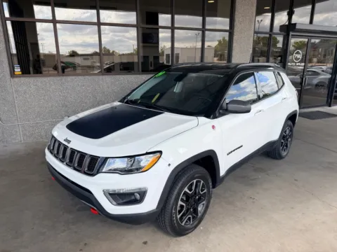 White 2019 JEEP COMPASS TRAILHAWK for sale in Albuquerque, NM