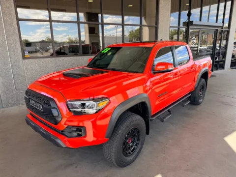 Orange 2023 TOYOTA TACOMA DOUBLE CAB for sale in Albuquerque, NM