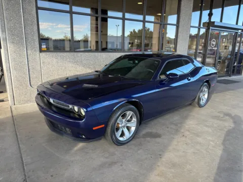 Blue 2015 DODGE CHALLENGER SXT for sale in Albuquerque, NM
