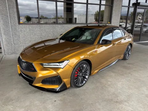 Gold 2021 ACURA TLX TYPE S for sale in Albuquerque, NM