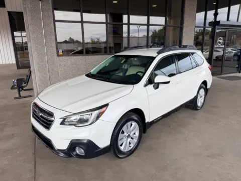 White 2019 SUBARU OUTBACK 2.5I PREMIUM for sale in Albuquerque, NM