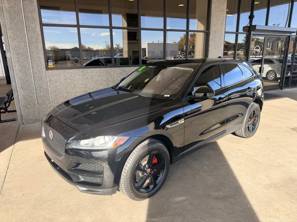 Black 2018 JAGUAR F-PACE PREMIUM for sale in Albuquerque, NM