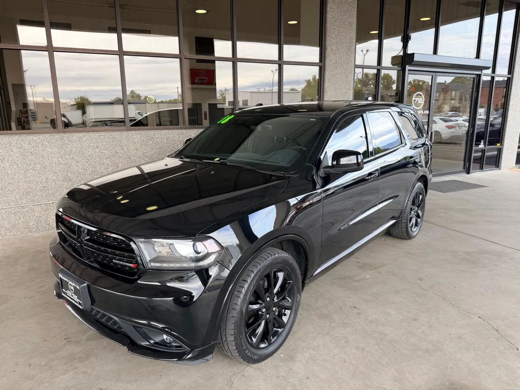 Black 2018 DODGE DURANGO SXT for sale in Albuquerque, NM