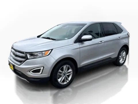 Silver 2018 Ford Edge 4d SUV FWD SEL V6 for sale in Saint Charles, MO
