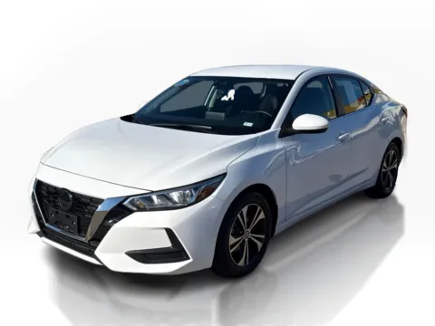 White 2023 Nissan Sentra SV CVT for sale in Saint Charles, MO