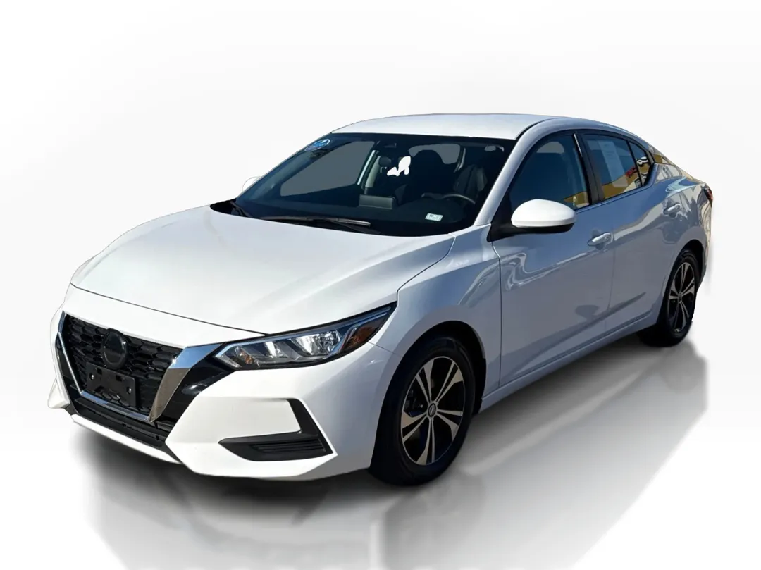 White 2023 Nissan Sentra SV CVT for sale in Saint Charles, MO