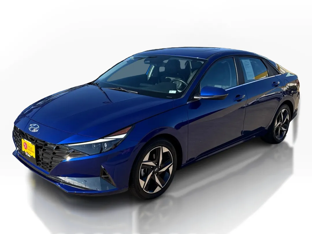 Blue 2023 Hyundai Elantra Limited IVT for sale in Saint Charles, MO