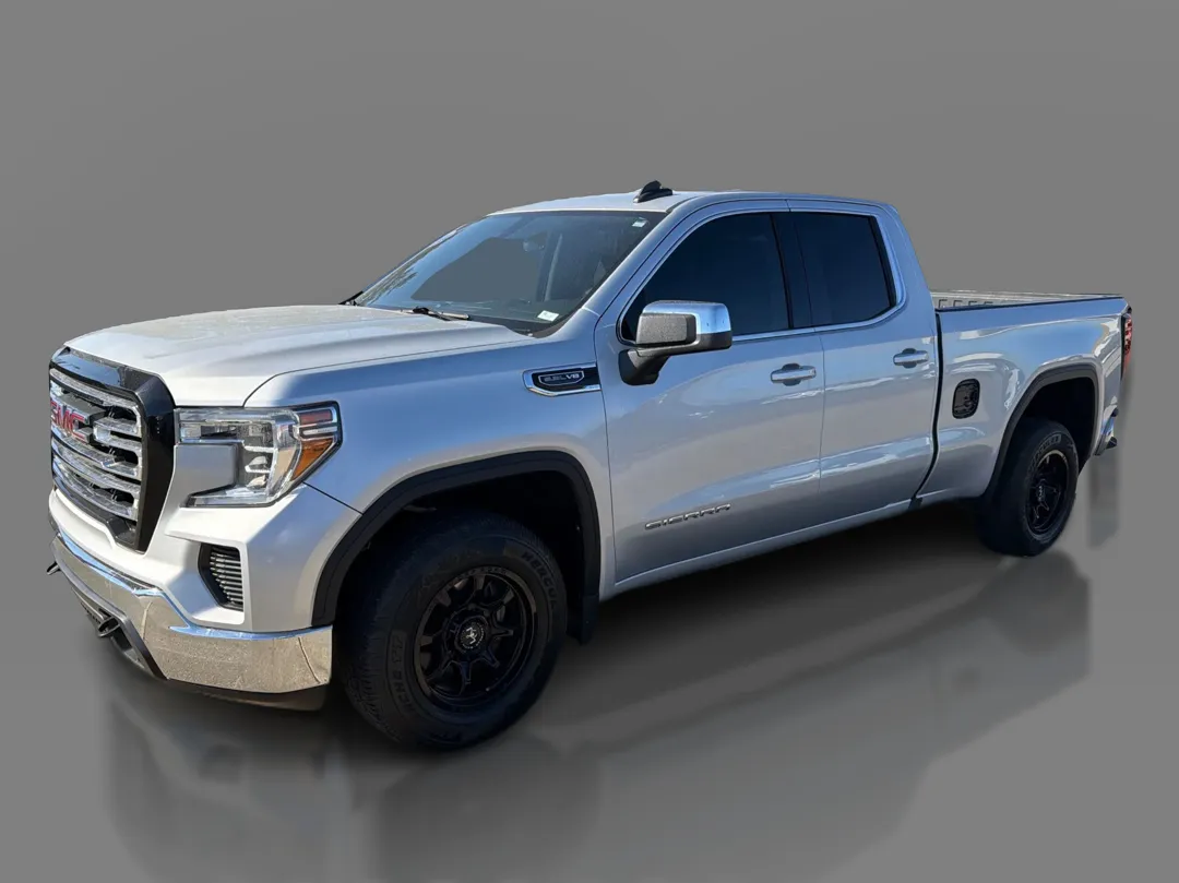 Silver 2019 GMC Sierra 1500 Double Cab SLE for sale in Saint Charles, MO