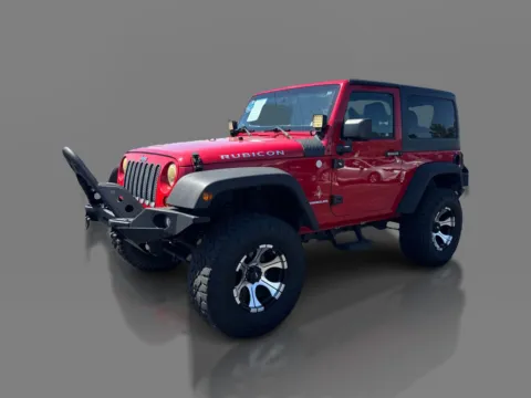 Red 2012 Jeep Wrangler 2d Convertible Rubicon for sale in Saint Charles, MO