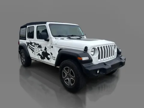 Another view of 2021 Jeep Wrangler Unlimited Sport S 4x4 for sale in Saint Charles, MO at 5 Star Auto Plaza - St. Charles