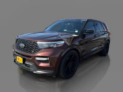 Red 2020 Ford Explorer 4d SUV 4WD ST 3.0L EcoBoost for sale in Saint Charles, MO