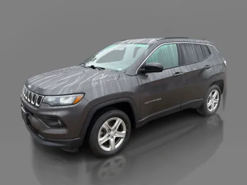 Gray 2023 Jeep Compass Latitude 4x4 for sale in Saint Charles, MO