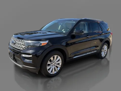 Black 2023 Ford Explorer Limited Hybrid 4WD for sale in Saint Charles, MO