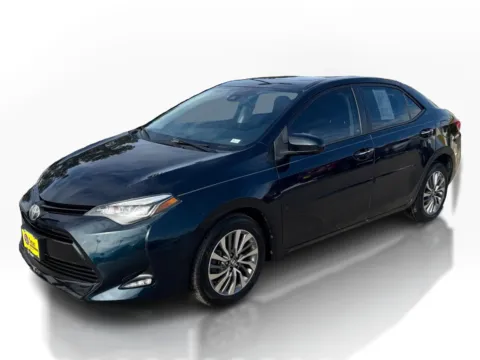Blue 2017 TOYOTA COROLLA XLE SEDAN 4D for sale in Saint Charles, MO