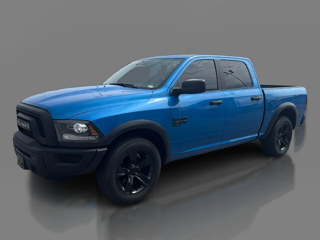 Blue 2024 Ram 1500 Classic Warlock Crew Cab 5'7" Box for sale in Saint Charles, MO