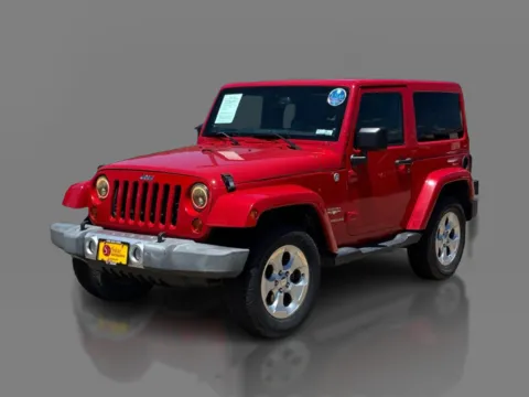 Red 2013 Jeep Wrangler 2d Convertible Sahara for sale in Saint Charles, MO