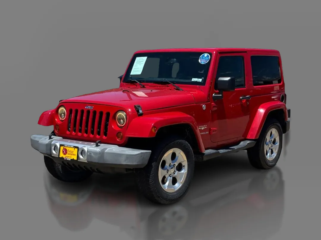Red 2013 Jeep Wrangler 2d Convertible Sahara for sale in Saint Charles, MO