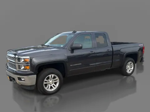 Gray 2015 Chevrolet Silverado 1500 Double Cab LT for sale in Saint Charles, MO