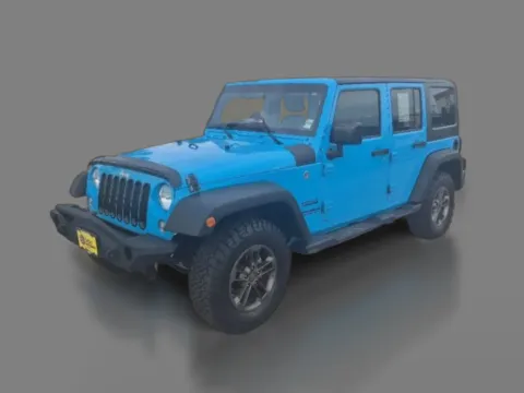 Blue 2017 Jeep Wrangler Unlimited 4d Convertible Sport S for sale in Saint Charles, MO