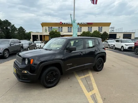 Black 2015 Jeep Renegade 4d SUV 4WD Sport Turbo for sale in Saint Charles, MO