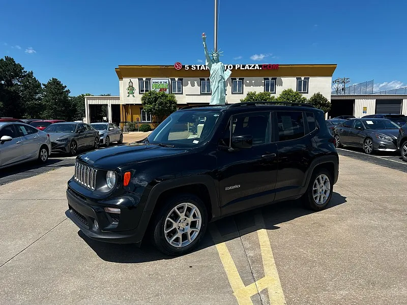 Black 2019 Jeep Renegade 4d SUV FWD Latitude for sale in Saint Charles, MO