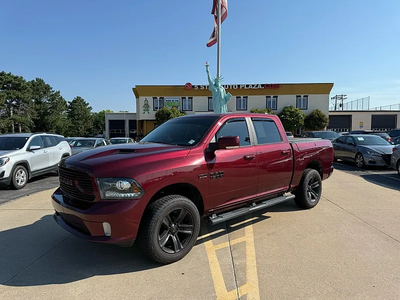 Red 2018 Ram 1500 Crew Cab Sport for sale in Saint Charles, MO