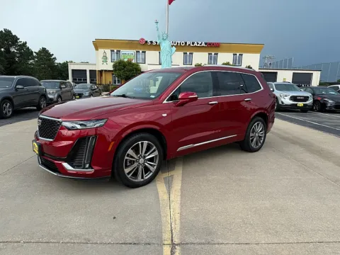 Red 2021 Cadillac XT6 FWD 4dr Premium Luxury for sale in Saint Charles, MO