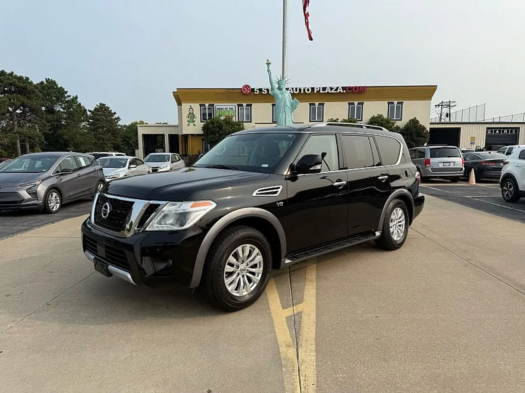Black 2017 Nissan Armada 4d SUV AWD SV for sale in Saint Charles, MO