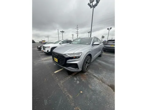 Silver 2022 Audi Q8 Premium Plus 55 TFSI quattro for sale in Saint Charles, MO