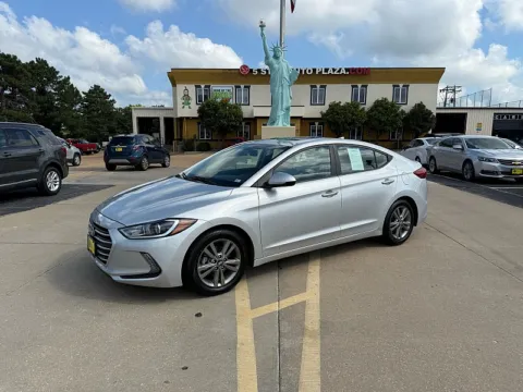 Silver 2018 Hyundai Elantra 4d Sedan Value for sale in Saint Charles, MO
