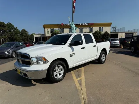 White 2022 Ram 1500 Classic Tradesman Crew Cab 5'7" Box for sale in Saint Charles, MO