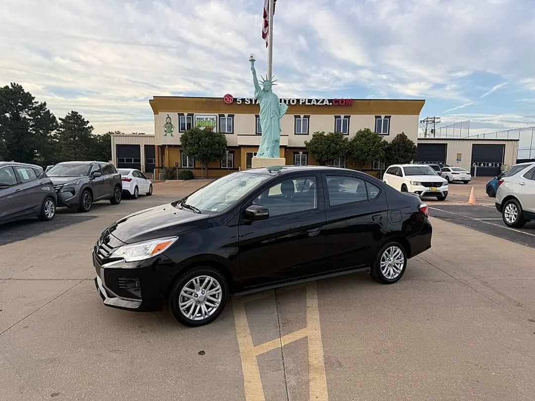 Black 2024 Mitsubishi Mirage G4 SE CVT for sale in Saint Charles, MO