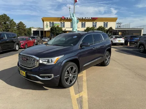 Blue 2018 GMC Acadia 4d SUV AWD Denali for sale in Saint Charles, MO