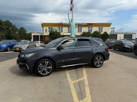 Blue 2020 Acura MDX 4d SUV AWD Tech for sale in Saint Charles, MO