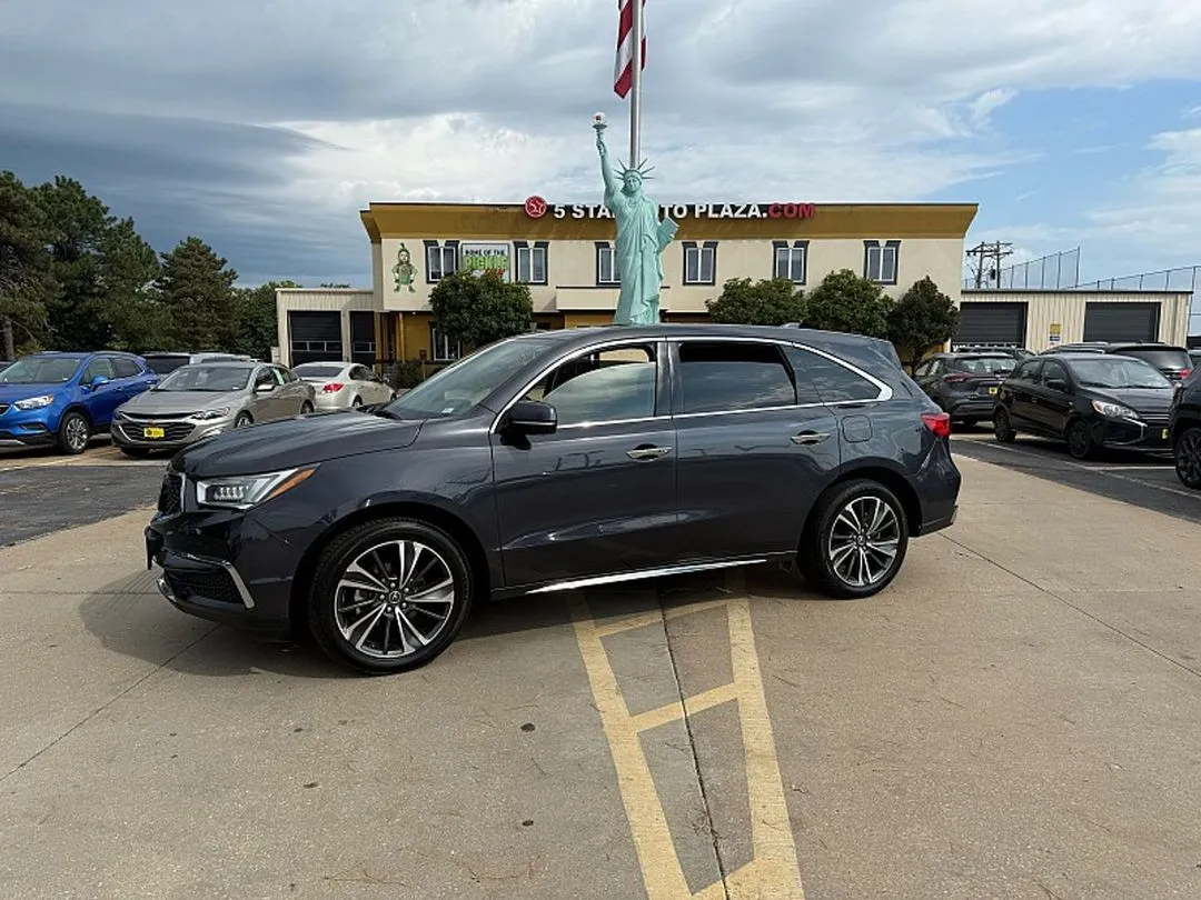 Blue 2020 Acura MDX 4d SUV AWD Tech for sale in Saint Charles, MO